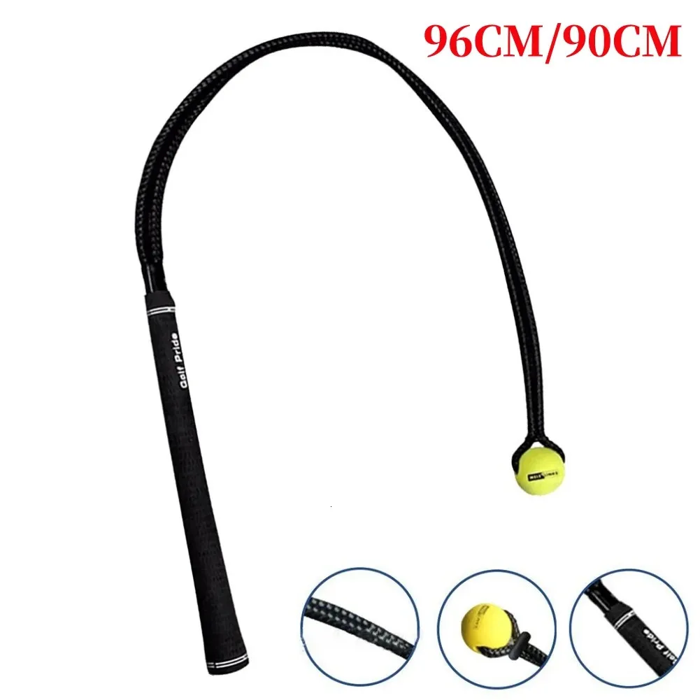 Corde de correction posturale de golf en PU Corde d'exercice de swing de golf portable Action corrective Accessoires de sport légers et durables 240227