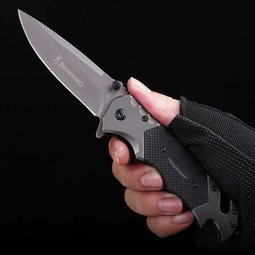 Couteau Portable lourd pour l'auto-défense, outils d'auto-défense, meilleur petit couteau d'auto-défense Portable fabriqué à la main 311485