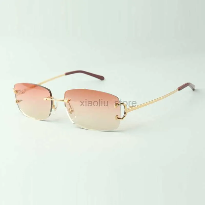 Direct Sonnenbrillen Vertrieb Designer-Sonnenbrille 3524026 mit Metallpfotendrahtbügeln Brillengröße 18-140 mm 240308