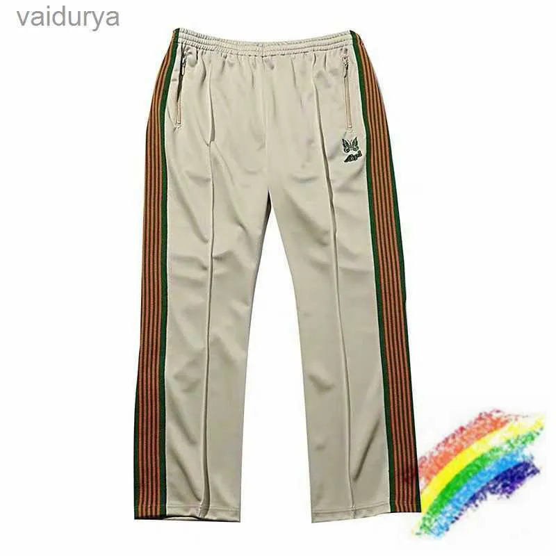 Pantalon de survêtement abricot pour hommes, pantalon de jogging brodé, en stock 240308