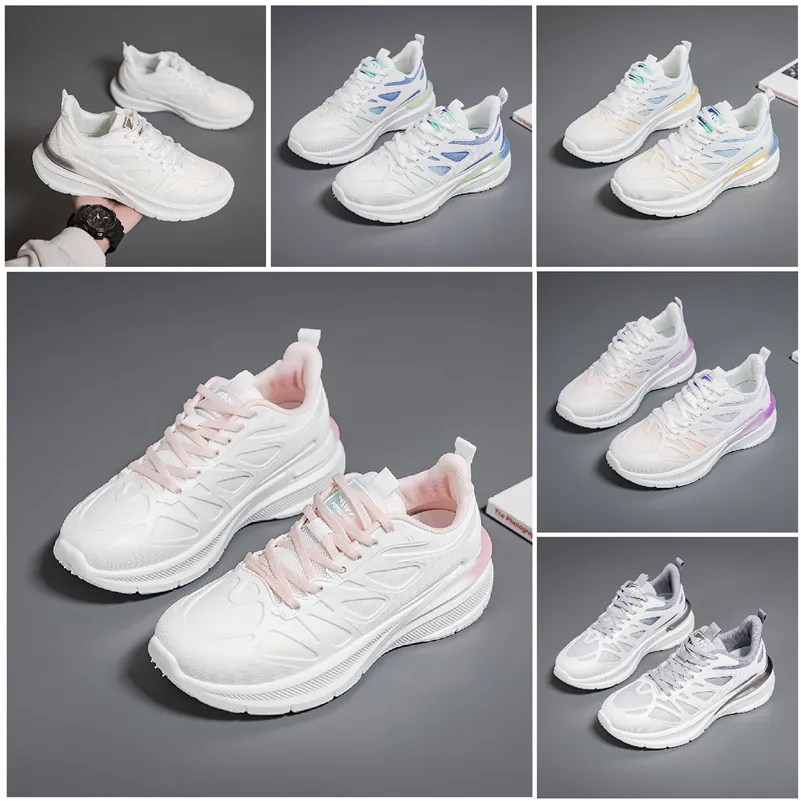 New men women shoes Hiking Running flat Shoes soft sole fashion white black pink bule comfortable sports Z1628 GAI