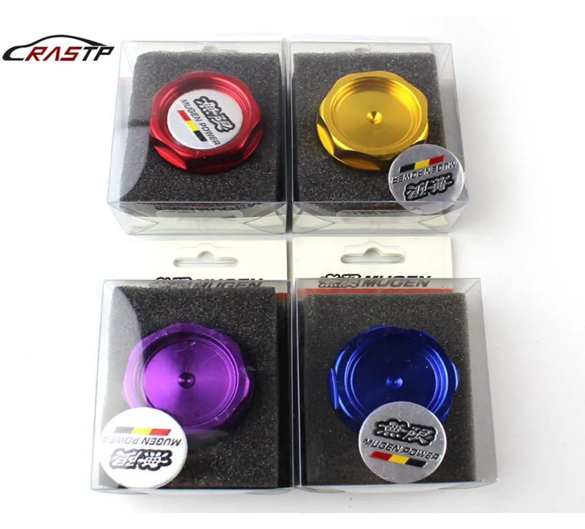 RASTP Mugen Power Performance Oil Cap Oil Fuel Filter Racing Engine Tank Cap Cover For HONDA RSCAP0035554930