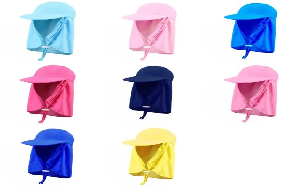 Enfants bébé visière seau chapeaux casquettes Protection solaire chapeau de bain plage en plein air Floral crème solaire chapeau anti UV séchage rapide réglable été 105658575