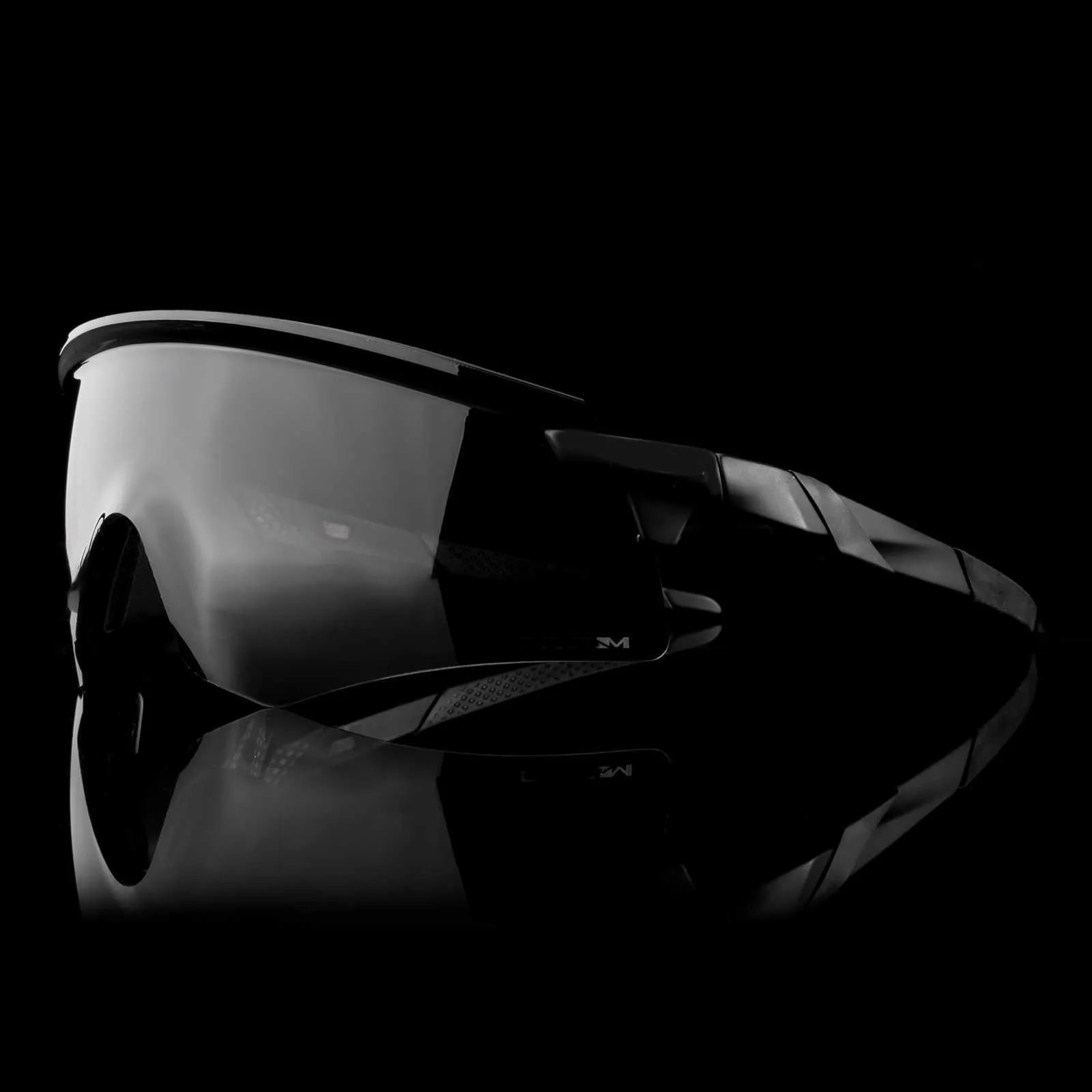 ブランドサングラスサングラスマスクデザインTR90フレームUV400スポーツエンコーダーアイウェア女性男性ファッションメガネモデル9471ハードケース240308