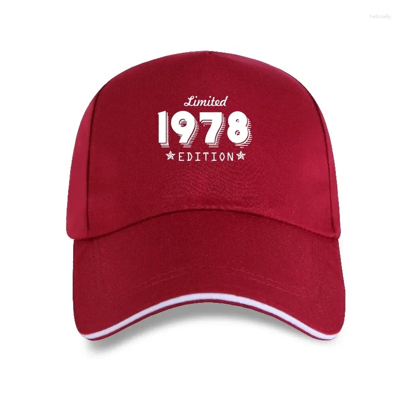 Ball Caps Men Edition 1978 40e année Tendance d'âge d'anniversaire Limited Baseball Cap