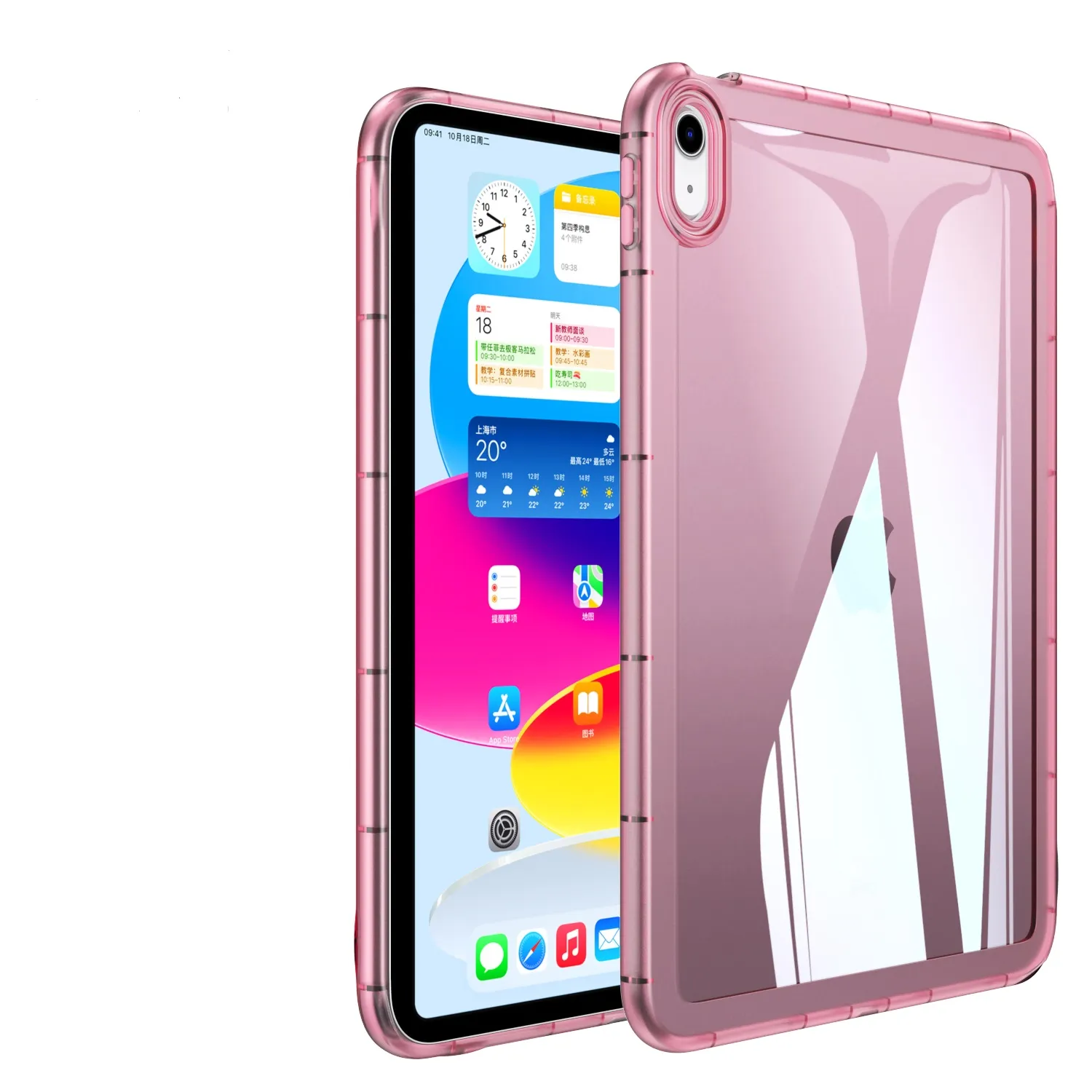 Capa tpu para xiaomi pad 6 5 pro redmi pad se 11 "polegadas capa para tablet à prova de choque airbag capa amortecedora de ar