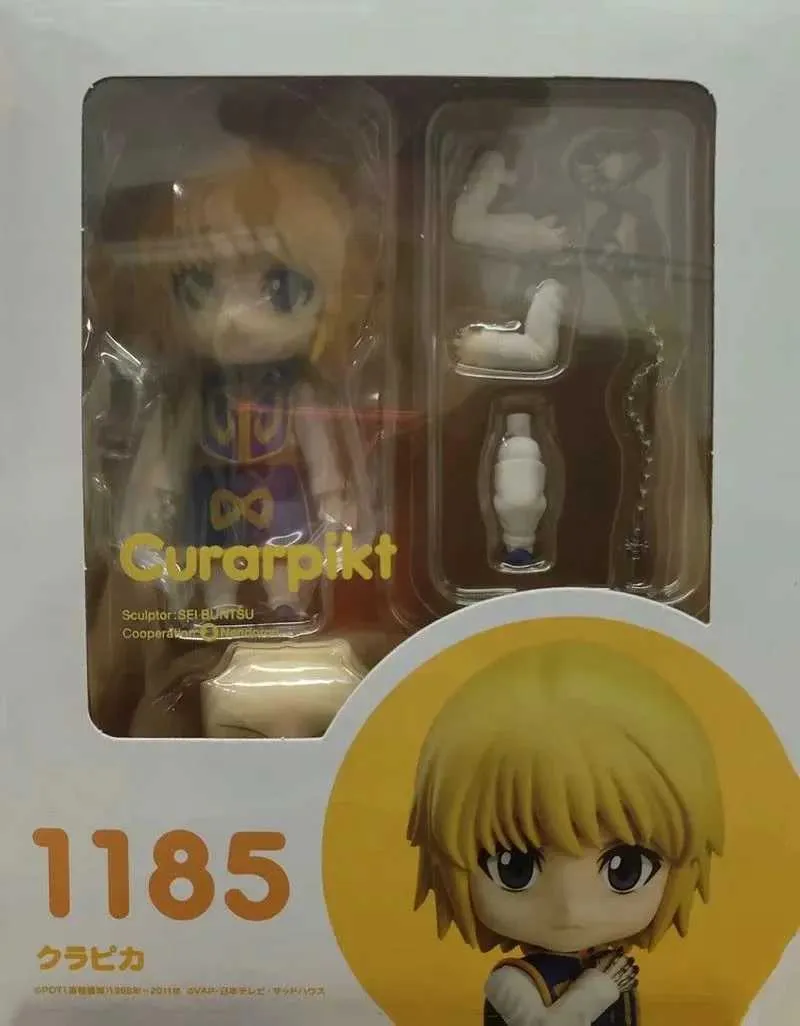 Anime Manga Wxw1185 Kurapika PVC action character childrens collector model doll birthday gift toy J240308