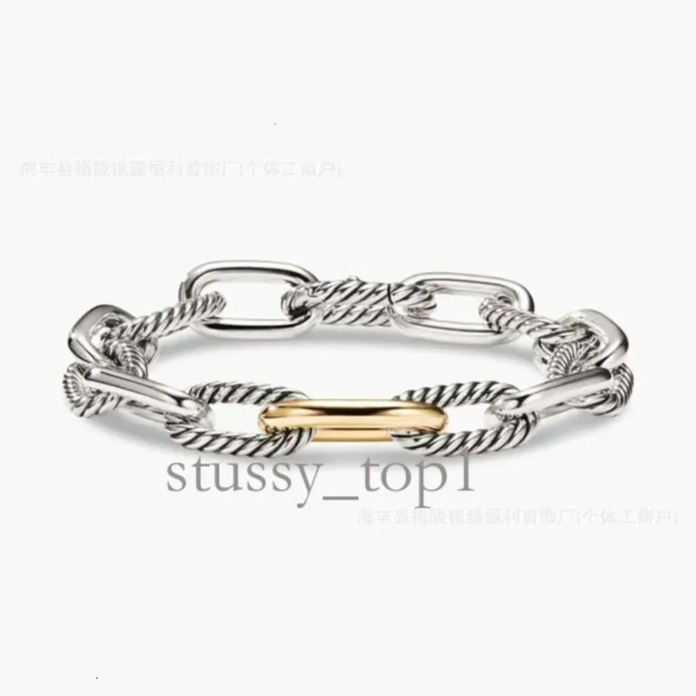 DY Desginer David Yurma Jewelry Top Quality Bracelet Simple and Elegant Popular Woven Twisted Rope Fashion Ring David Bracelet Punk Jewelry Band Fashion David 313