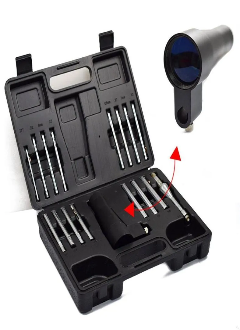 Kit Boresighter de precisión para arma de fuego, juego de eje de 16 piezas, eje ajustable incluido, 177 Cal a 50 Cal8526803