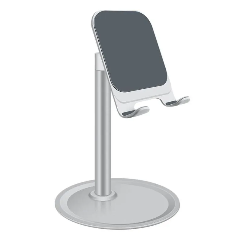 Telefonhållare justerbar telefonstativ Portable Desk Holder Aluminium Eloy Desktop Tablet iPad Universal Mobile Phones Holders7787474