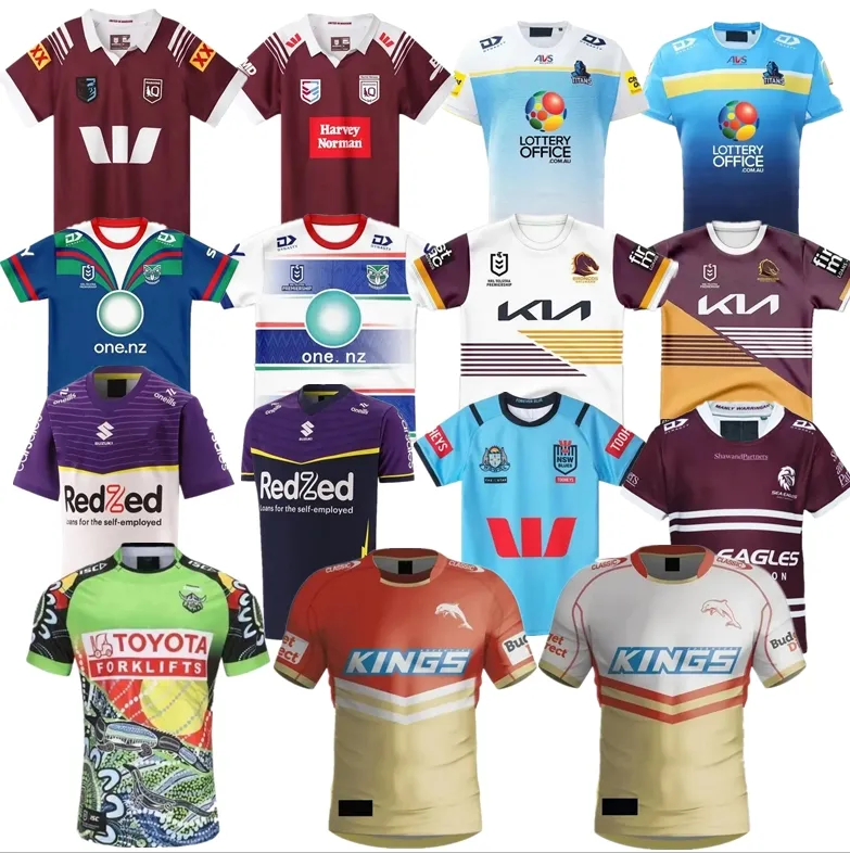 2024 Dolphins Rugby Trikots Cowboy Penrith Panthers Indigenous Cowboy Rhinoceros 2023 Home Away Training Jersey League Mans T-Shirts