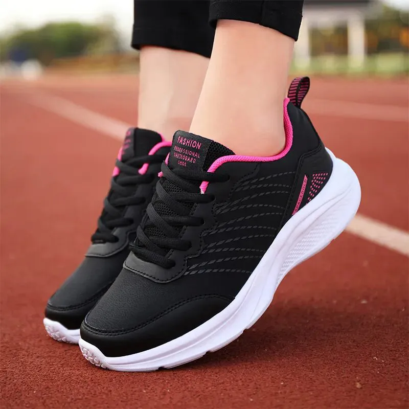 Scarpe casual da uomo donna per nero Bianco Rosa Sneaker da ginnastica sportiva comoda e traspirante colore-26 taglia 35-41