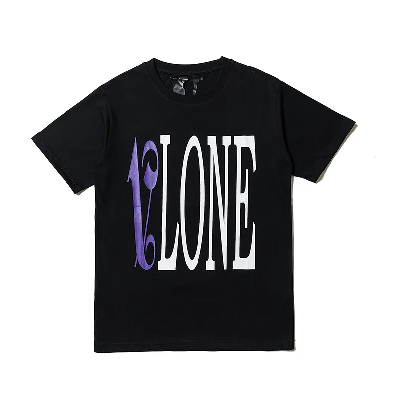 T-shirt vlone pary męskie / damskie swobodny trend modowy High Street luźne modne hip-hop100% bawełniane drukowane koszulka okrągła szyja rozmiar s-xl 1201