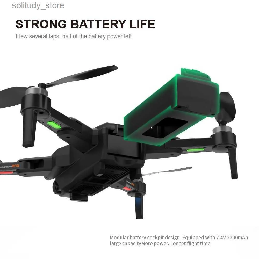 Drones F188 Professional Quadcopter Drone Avoidance Foldable Drone Long Distance Range Hd Camera Wifi Fpv 6k Mini DronNe Q240308