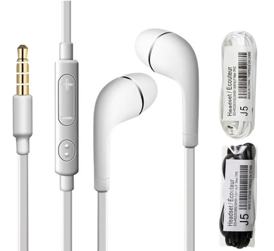 Écouteurs intra-auriculaires avec Microphone, 35mm, pour Samsung Galaxy J5 S4 S6 S7, smartphones Android, 4187067