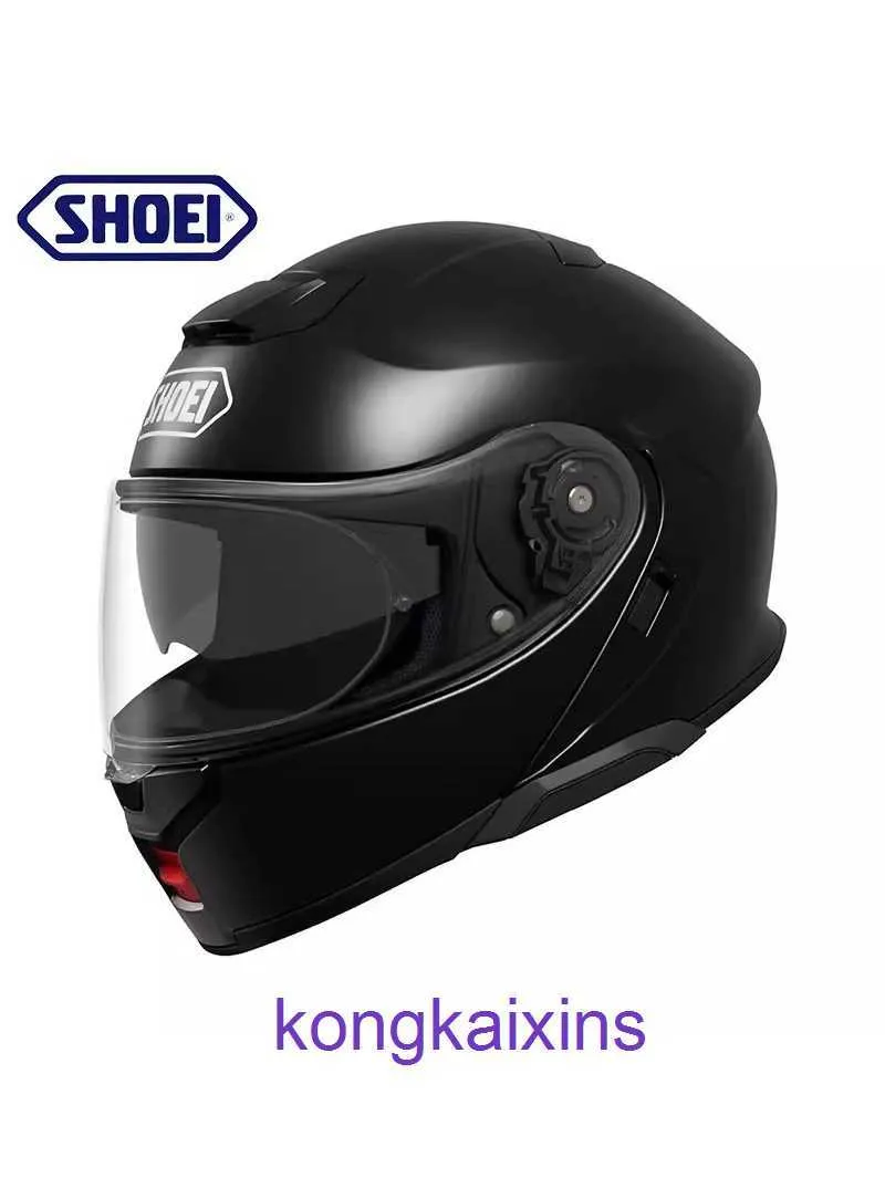 Top professionele motorhelm Japanse originele SHOEI NEOTEC motorhelm van de derde generatie met dubbele lens voor cruisen