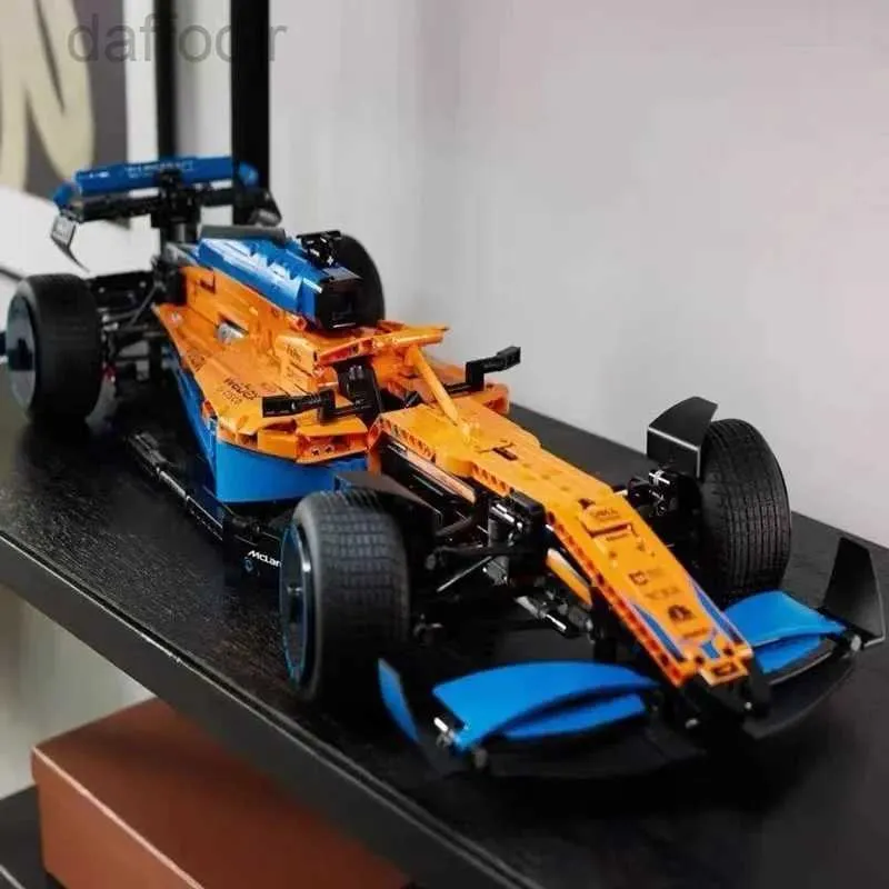 Nuovo in 42141 McLarened Tech compatibile F1 Formula Car Bracks Building Buildings Bricks Toys for Kids Christmas Giftsl240118 240308