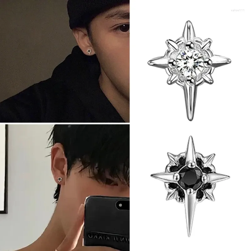 Boucles d'oreilles magnétiques sans perçage, Clip d'oreille, fausse jauge de tricheur, bijoux Punk pour amoureux de petit ami