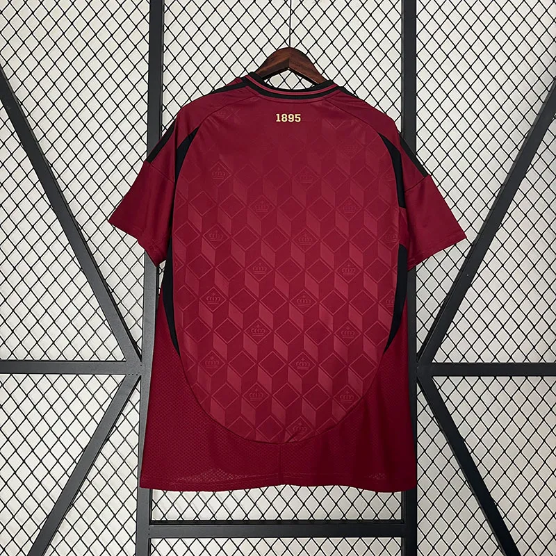 Belgium Blank Away Soccer Country Jersey