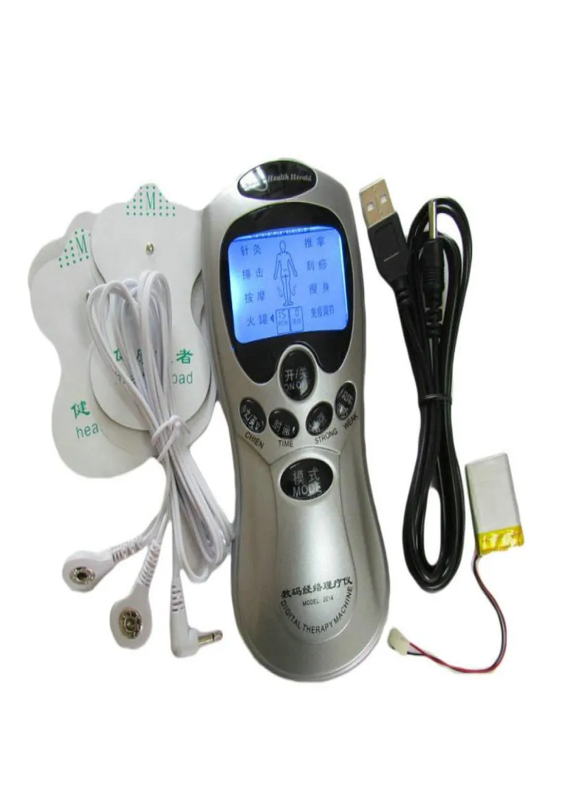 Ny ankomst TENS Digital Therapy Machine Full Body Massager Pain Relief Fitness3408059