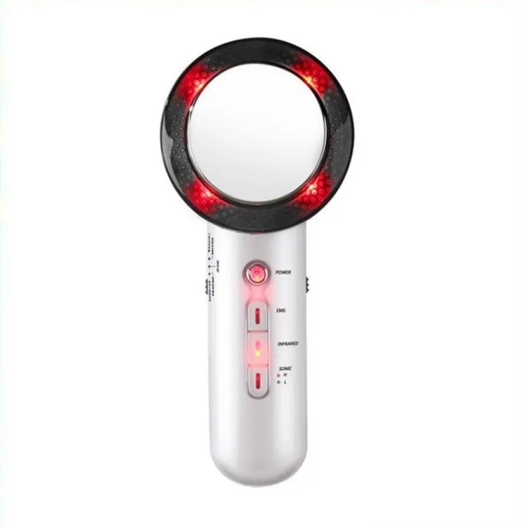 Nouveau ultrasons 3 en 1 ultrasons Cavitation soin visage corps minceur Machine Ems corps minceur masseur pour Makeup259