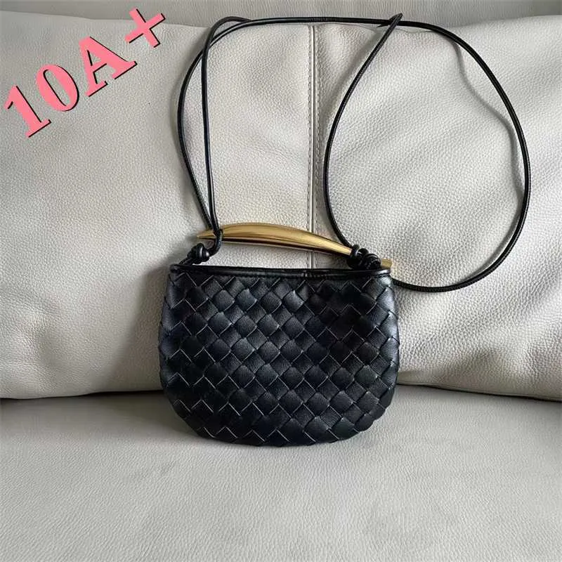 Bags Weaving Bag Handbag Genuine Leather Instagram Advanced and Exquisite Handmade New Banquet Fashionable