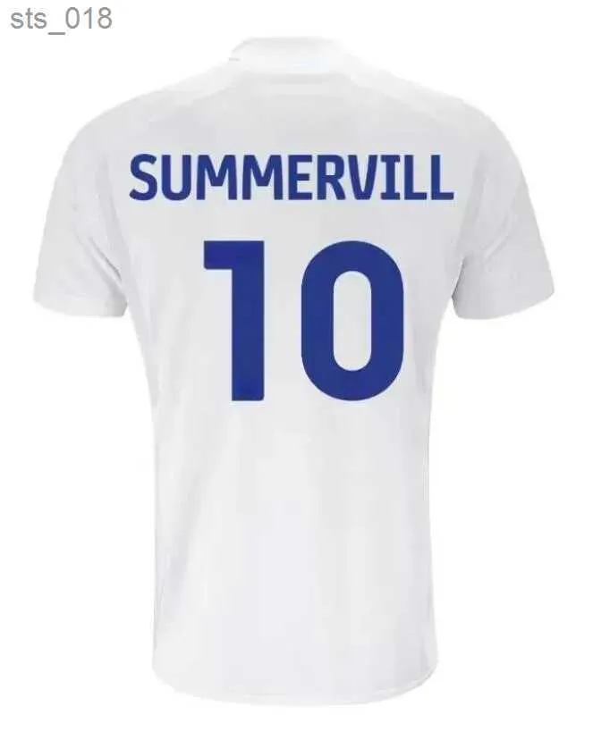 Voetbalshirts 23 24 Bamford Llorente Home Away 2023 2024 Adams Aaronson Harrison Sinisterra James Maillots De Football Kids KitH240308