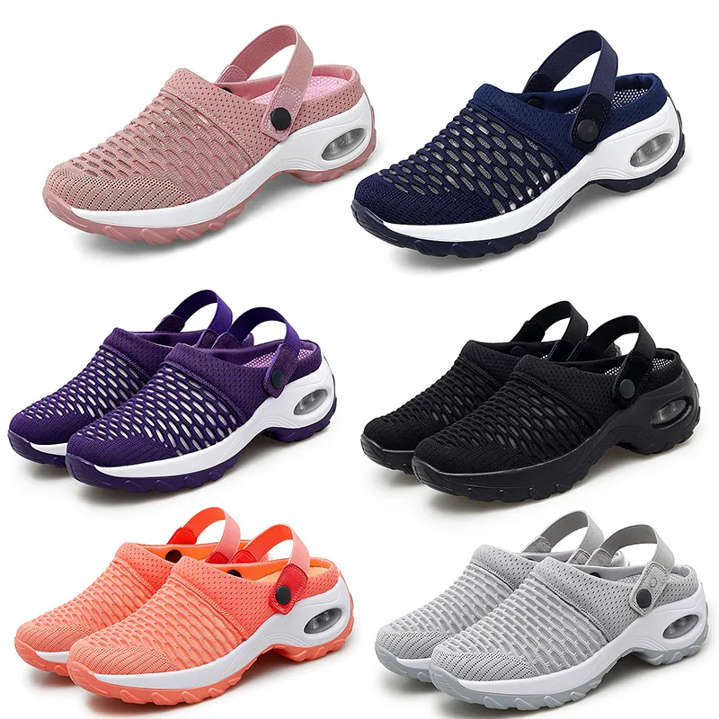 Spring Summer New Half Slippers Cushioned Korean Women's Shoes Low Top Casual Shoes GAI Breathable Fashion Versatile 35-42 19 XJ