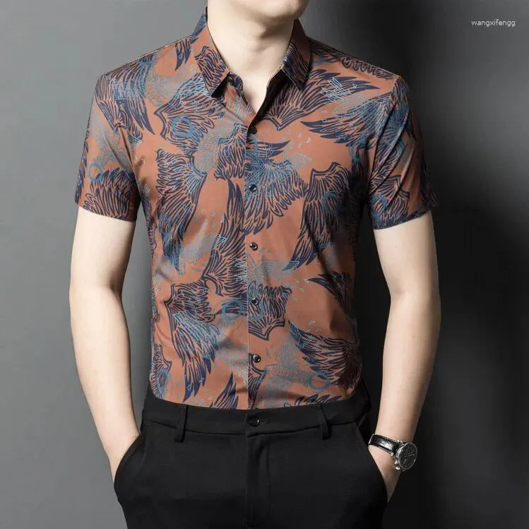 【MODERNIF】Ramif short-sleeved shirt Ramsy Floral Short-Sleeve Shirt | GUESS Factory