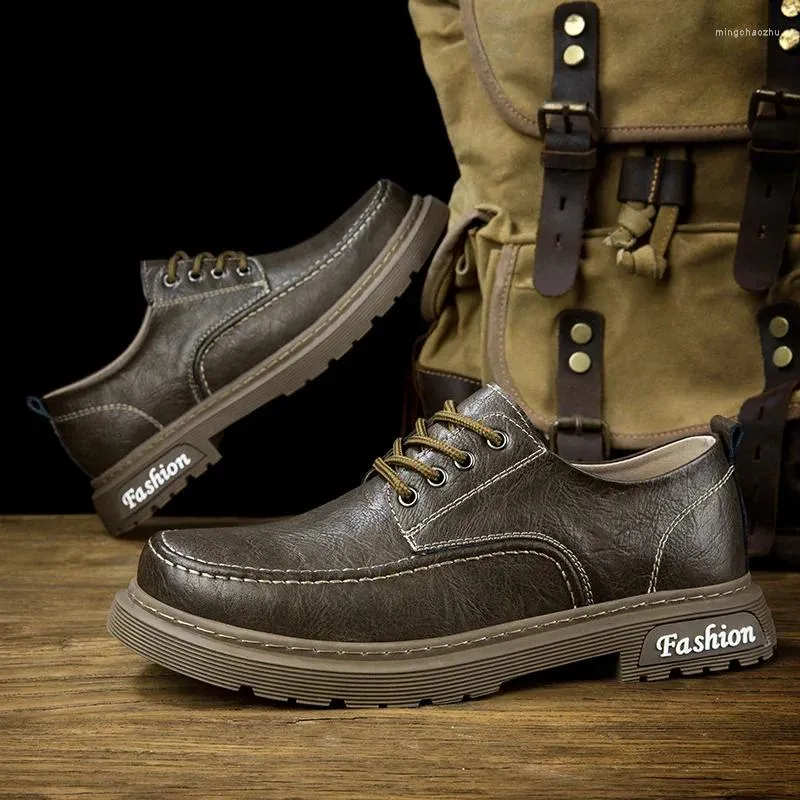 Chaussures décontractées de printemps en cuir véritable pour hommes, baskets de luxe Oxford Business formelles augmentant la hauteur de 6cm