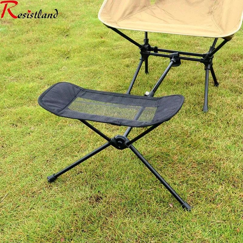 Wysokiej jakości aluminium ze stopu składane krzesło rybne na świeżym powietrzu wypoczynek piknikowy na plażę krzesło stóp odpoczynek 240220