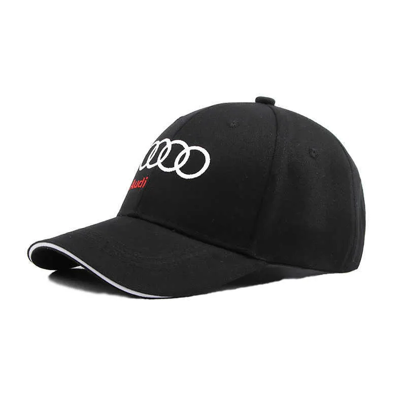 Chapeau de langue de canard pour hommes, chapeau de sport de course F1 en plein air, chapeau de Baseball de voiture brodé, chapeau commémoratif de boutique 4S