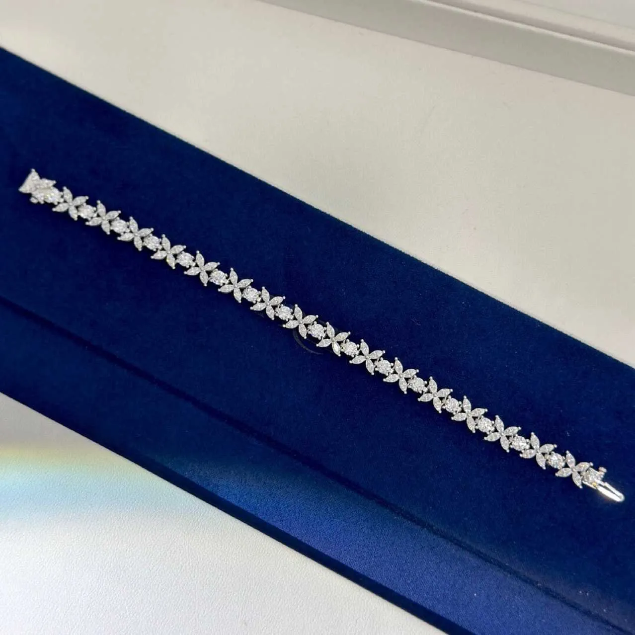 Yadu Sieraden T Familie Herdenkingspaard Oog Armband Hoge Carbon Diamant Vergulde Armband Gegalvaniseerde Dikke Gouden Puur Zilveren Armband