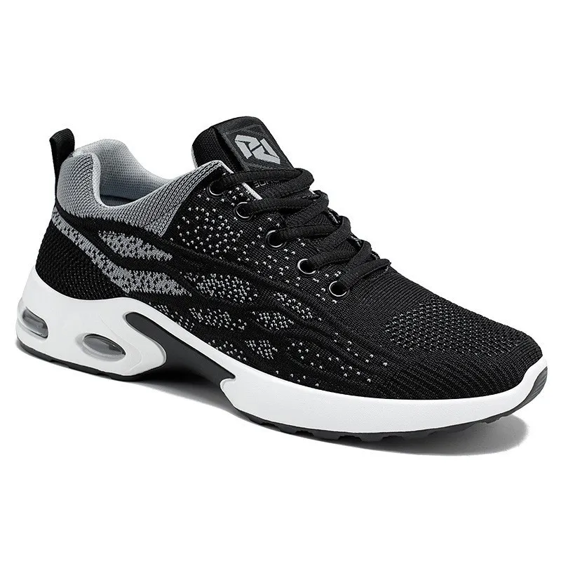 Uomo Donna Scarpe Scarpe da ginnastica traspiranti Grigio Nero Sport all'aria aperta Scarpe da ginnastica Sneakers GAI mfssre