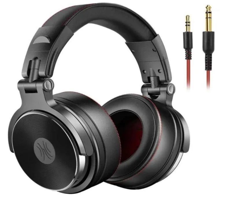 Oneodio Wired Headset Professional Studio Pro DJヘッドフォン付きMICデュアルデューティケーブルHIFIモニター音楽ヘッドセットPC11445386