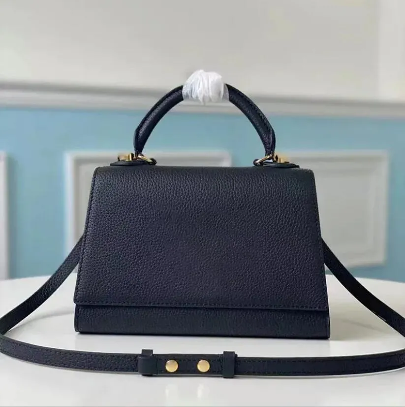 Projektantki torebki krowi z krową dla damskiej torebki krowide M57584 Modna torba retro na ramię kobiet wielofunkcyjna torba crossbody