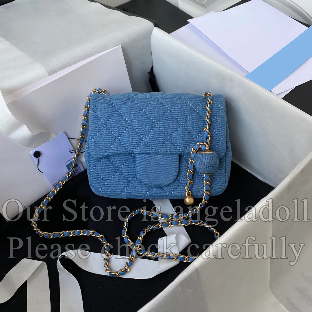 Blue mini purse hotsell