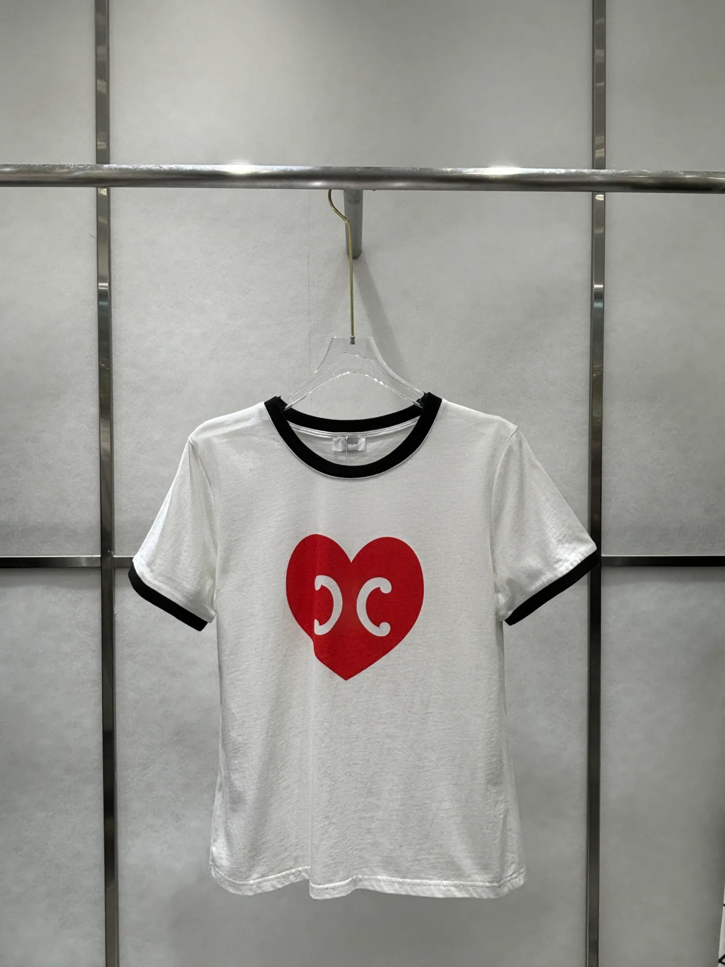 T-shirt da donna designer moda ricamo in cotone a maniche corte estate personalizzata multifunzionale comoda t-shirt a maniche corte