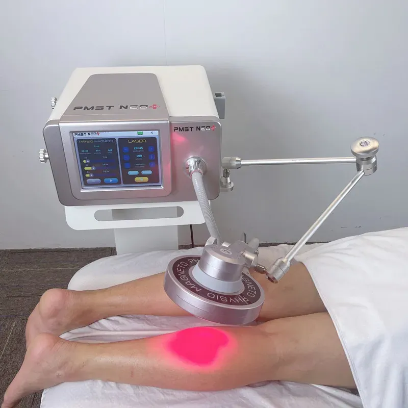 5 Tesla magnetische therapie Physio Magneto Super transductie plus medisch 808 nm laserfysiotherapie -apparaat voor bodypijn verlichting ED -behandeling