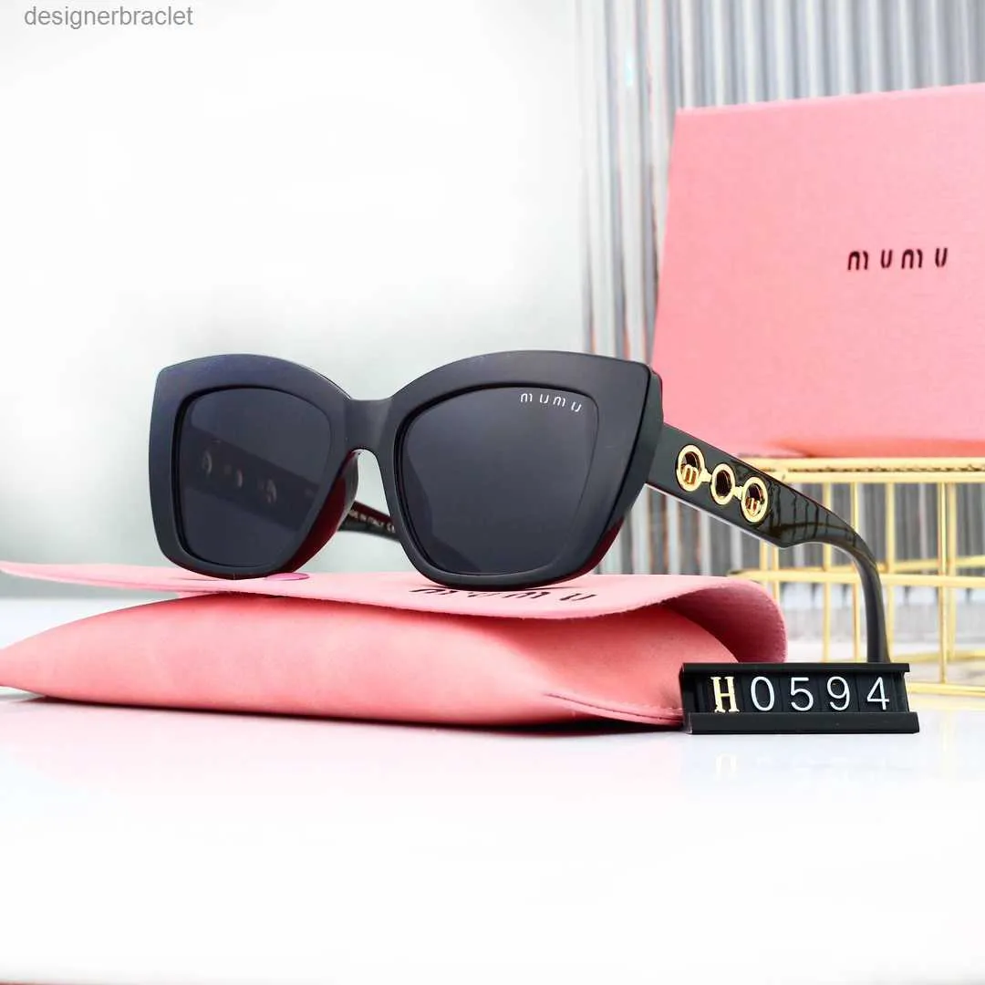 Luxury Designer Sunglasses Classic Alphabet Sunglasses For Women Design Outdoor Anti Glare Sunglasses High Quality Cat Eye Glasses Casual