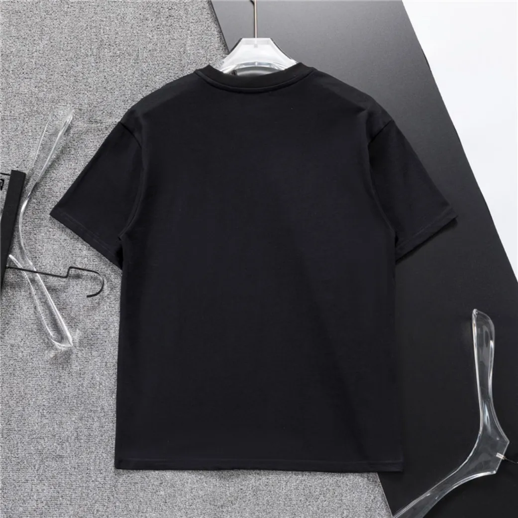 New Designer Men's T-shirt Designer Women's Men's tshirt Business Dress Cotton Casual Tshirt Luxury Letter Pattern Short Sleeve Business T-shirt 08