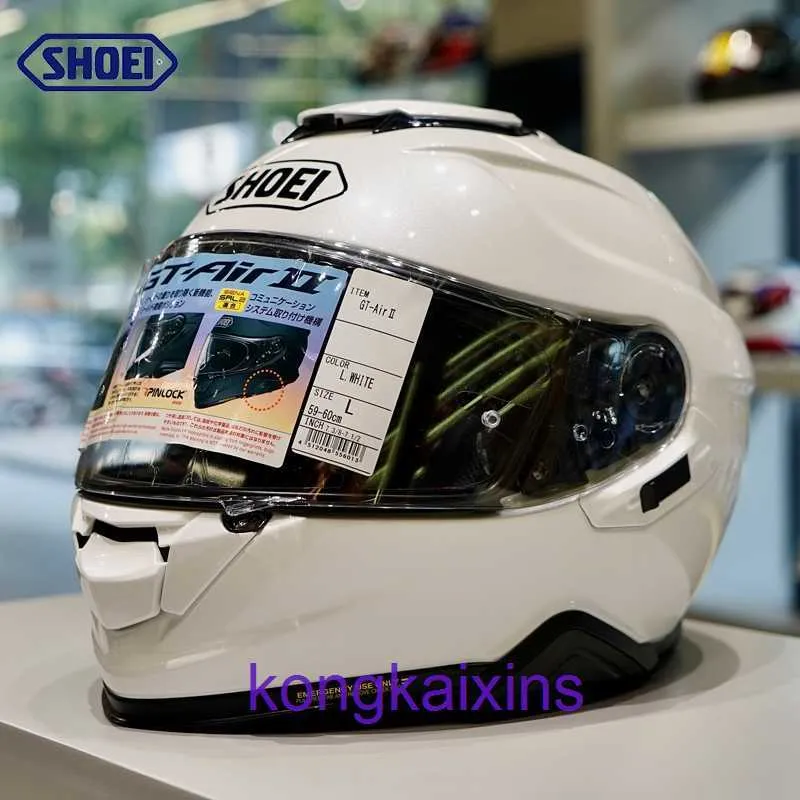 Casco moto professionale di alta qualità Casco SHOEI giapponese GT AIR2 Dual Lens Moto integrale