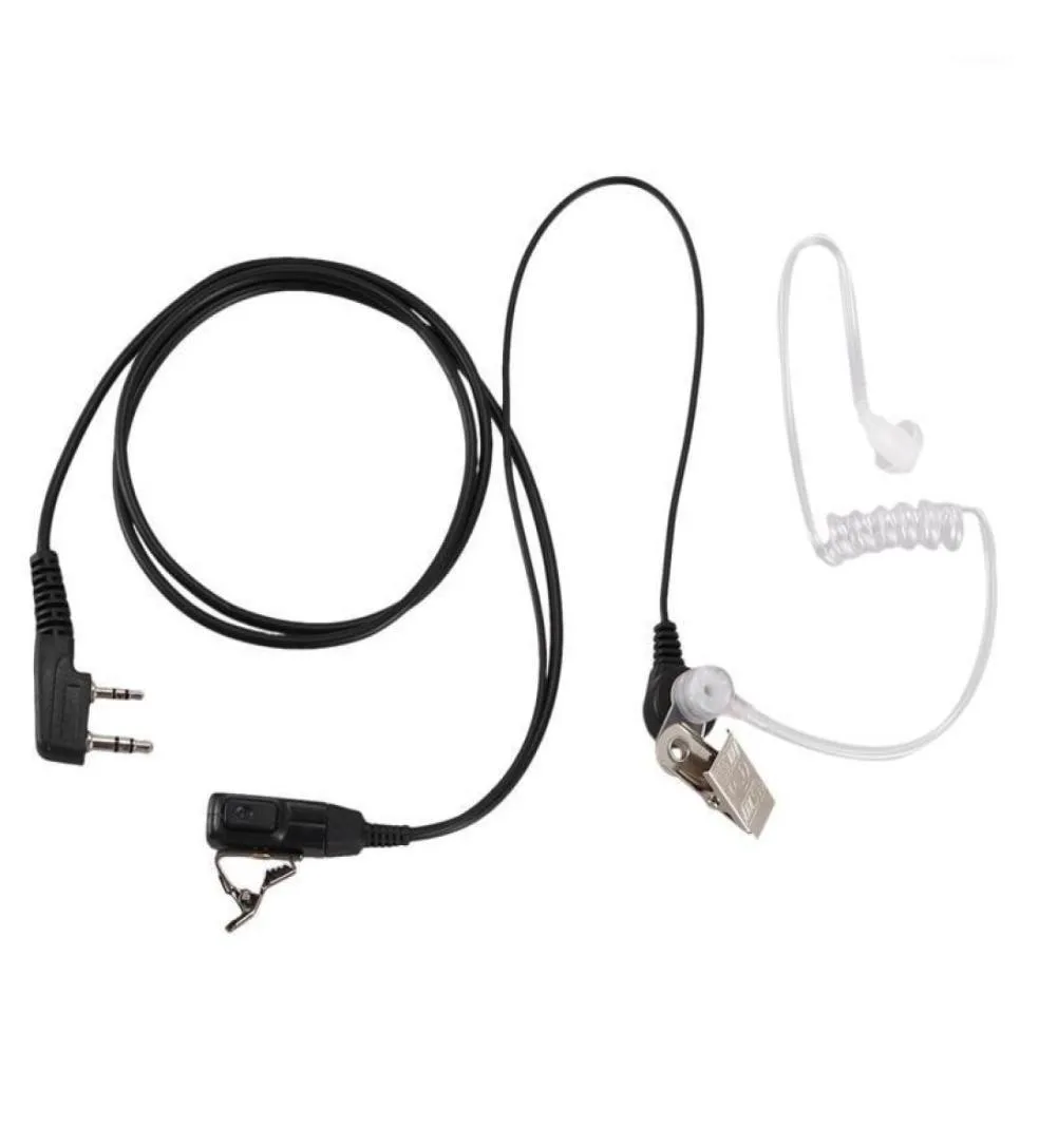 Baofeng Walkie Tladable Radio Accessoriesのエアアコースティックチューブイヤピース2ピンPheadset Microphone for BF888S UV5R13702736