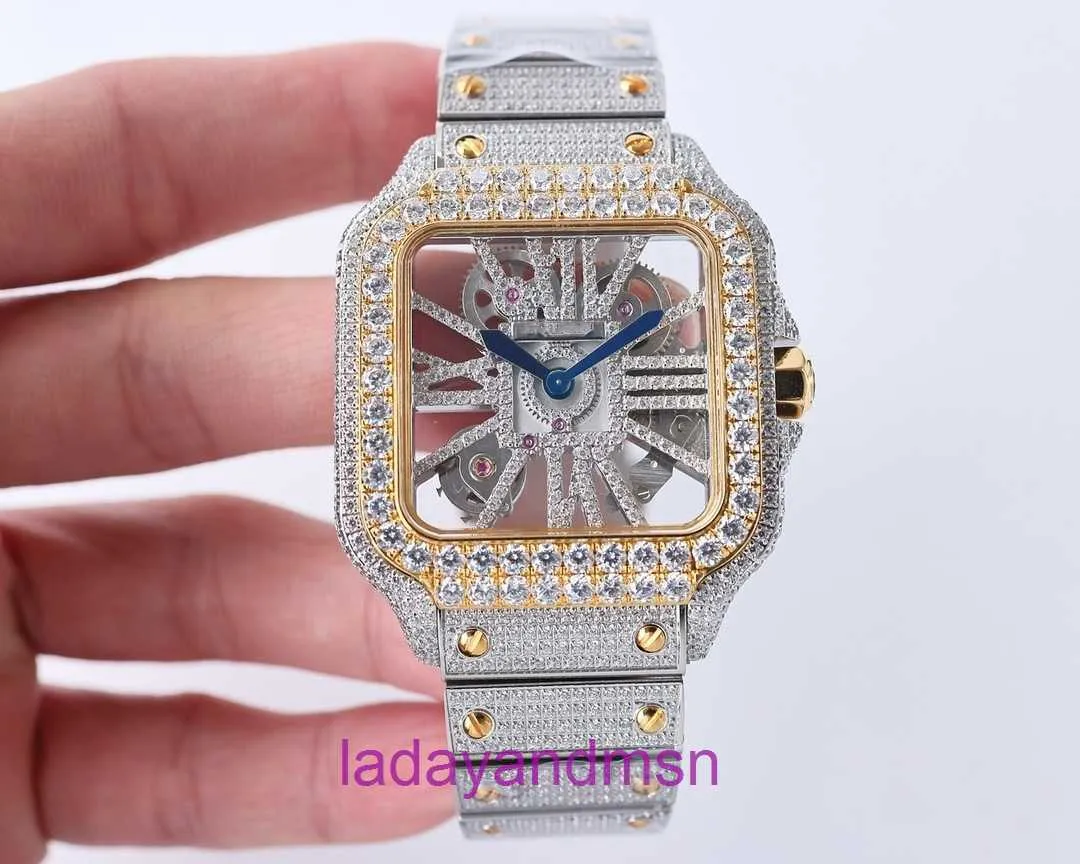 1:1 AF top-level replica Carter full diamond Sandoz hollowed out