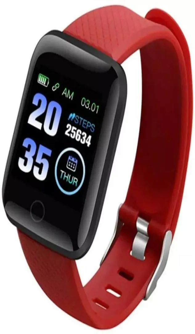 معصم SMART IP 67 116PLUS Y68 D20 Fitness Reloj Health Fitness Tracker OEM BT Wireless SmartWatch2593899