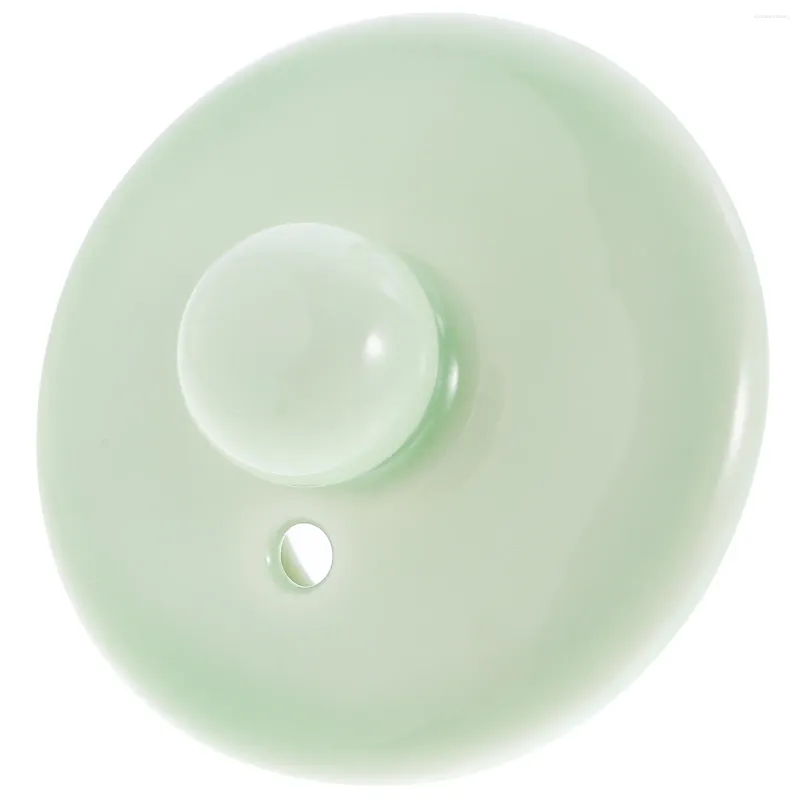 Servis uppsättningar Tea Cup Lock Replacement Kettle Home Supply Ceramic tekanna delar omslag för retro tekopp du kan