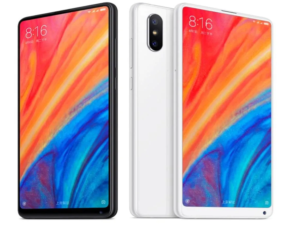 Orijinal Xiaomi Mi Mix 2S 4G LTE Cep Telefonu 6GB RAM 64GB 128GB ROM Snapdragon 845 Android 599 Quot FHD Tam Ekran 12MP AI NFC888627