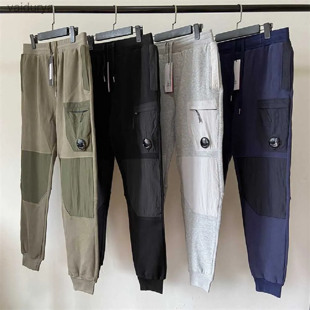 Pantaloni tattici da esterno da uomo in pile diagonale a 9 colori, utilità mista, con una tasca per obiettivo, tuta allentata, taglia M-XXL CP 240308