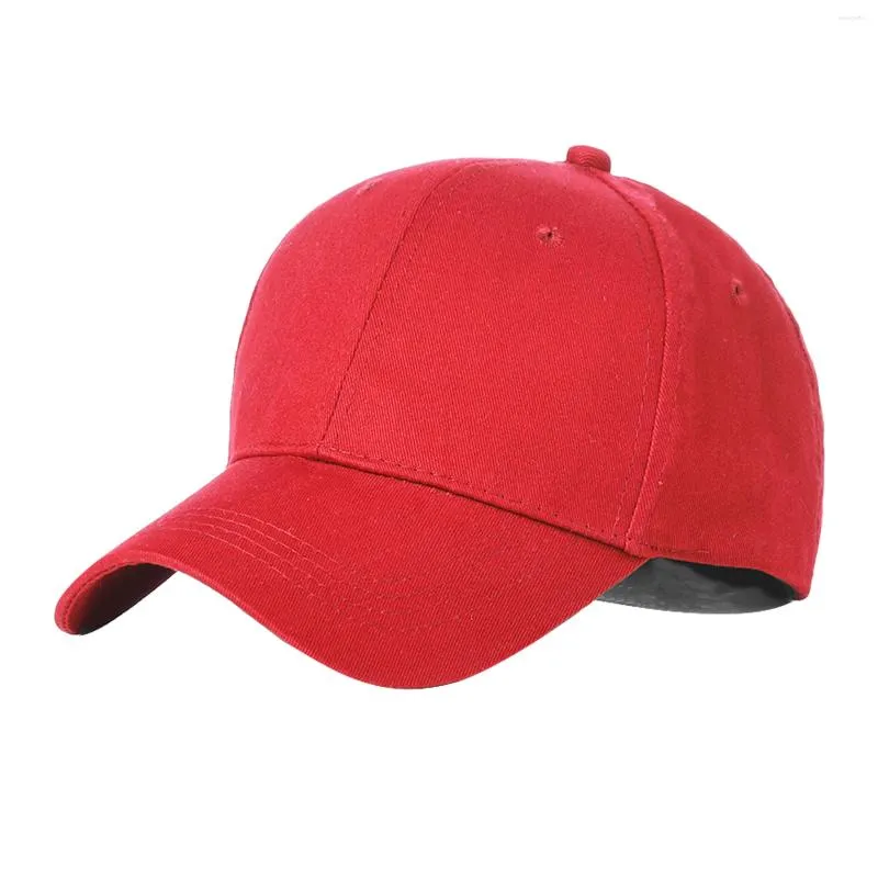 Ball Caps Effen Kleur Gebogen Vizier Verstelbare Gesp Dagelijks Comfortabele Outdoor Activiteiten Elastisch Volwassen Jongens Meisjes Fietsen Baseball Cap