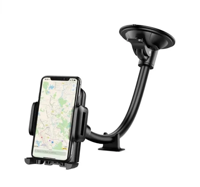 Support de téléphone de voiture pour tableau de bord, Design OneTouch, lavable, ventouse forte, support de téléphone pour pare-brise de voiture, support de téléphone 4609652